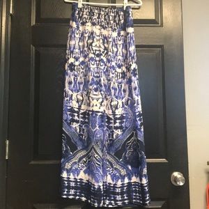 Express maxi skirt with slits on sides
